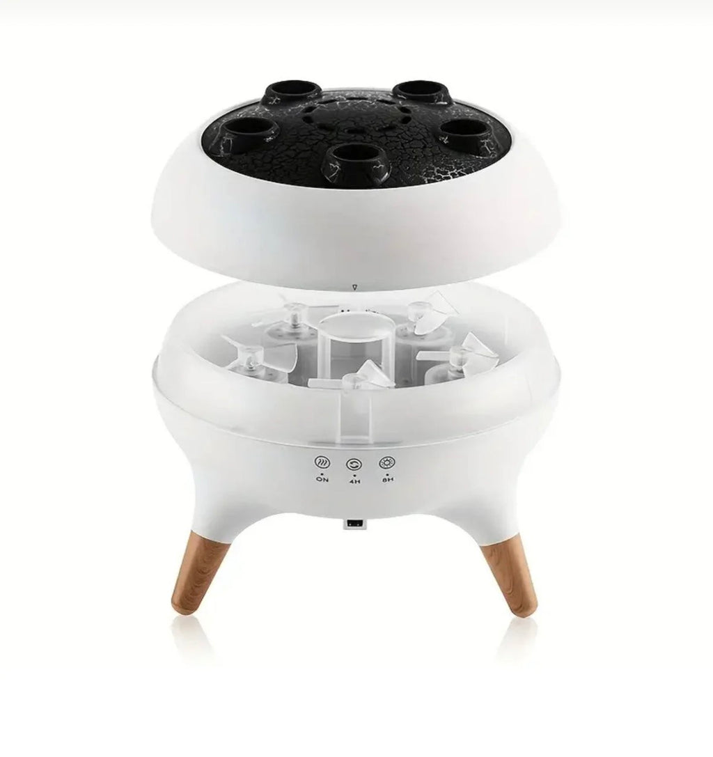 BEGUAR® Jellyfish Etkili Ultrasonik Hava Nemlendirici – LED Işıklı Masaüstü Difüzör